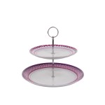 Suporte Porcelana Rosa Cupcake